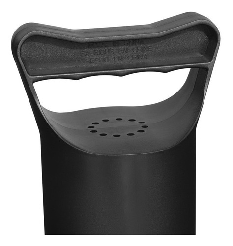 Inflador manual portátil Bestway 62002 color negro 10psi