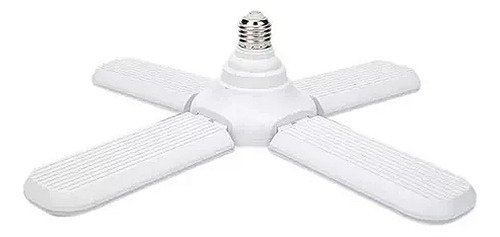 Ampolleta 4 Aspas Plegable Alto Brillo 60watts Luz Blanco Frío