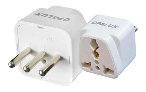 Adaptador Enchufe Multiple Redondo 3 En Linea Op603-l Opalux