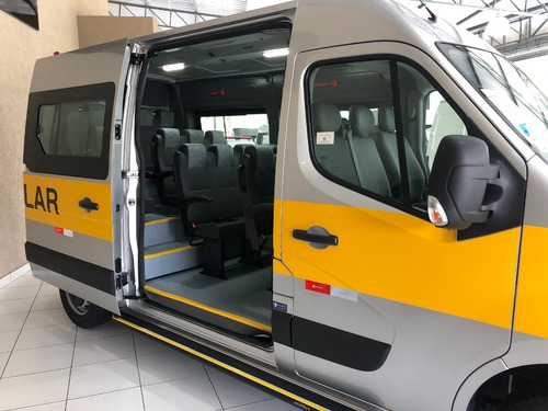 Imagem 6 de 15 de Renault Master 2.3 L2h2 2022 Escolar 20 Lug