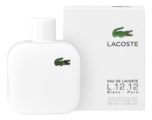 L.12.12 Blanc Pure Lacoste Eau De Parfum 100ml Caballero