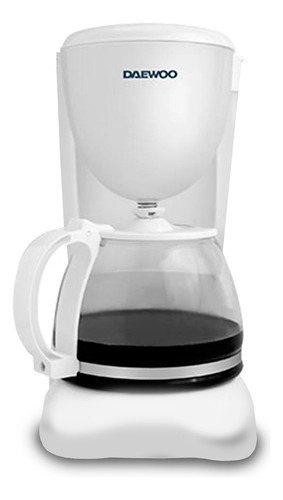 Cafetera Daewoo 650ml Blanca 650w Función Anti Goteo