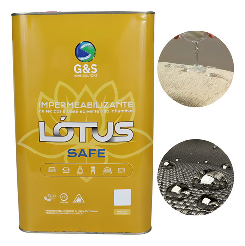 Impermeabilizante Tecido Lótus Hs 1000 Safe 5 Litros G&s
