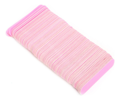 Limas De Manicura Desechables, 100 Unidades, Uñas De Doble C