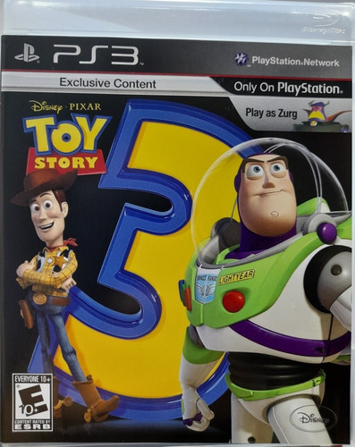 Juego Físico Ps3 Toy Story 3 Play A Zurg Disney Pixar 