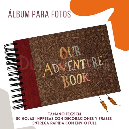 Foto Libro Our Adventure Book 80 Hojas Kraft C/frases