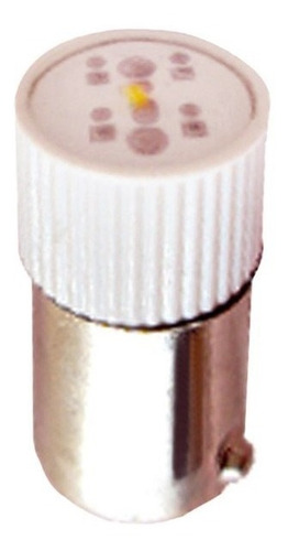Lâmpada Led P/botões Luz Branca Ba9s -50unid 24v 50 Unid220v Luz Branco