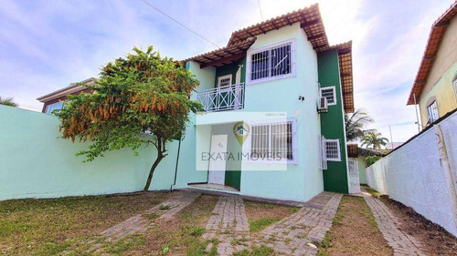 Imagem 1 de 15 de Casa 4 Quartos Com Quintal Amplo, Ouro Verde/ Região De Costazul, Rio Das Ostras! - Ca1339