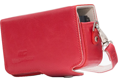 Megagear Pu Leather Case With Strap For Sony Cyber-shot Dsc-