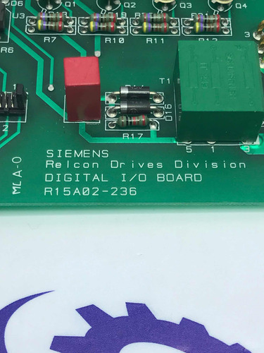 Siemens R15a02-236 Relcon Drives División Tarjeta I/o Dig