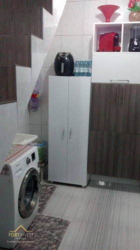 Imagem 8 de 14 de Casa Com 2 Dormitórios À Venda, 51 M² Por R$ 170.000,00 - Vila Sônia - Praia Grande/sp - Ca0854