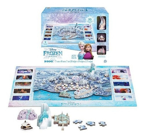 Rompecabezas 4d Frozen 2 Cityscape