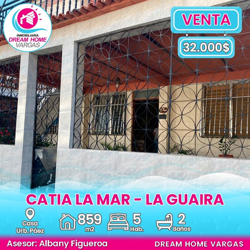 Casa En Venta Urb. Páez, Catia La Mar  La Guaira