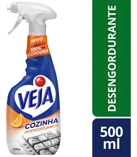 Veja Cozinha - Unidade - 1 - 500 mL - Laranja