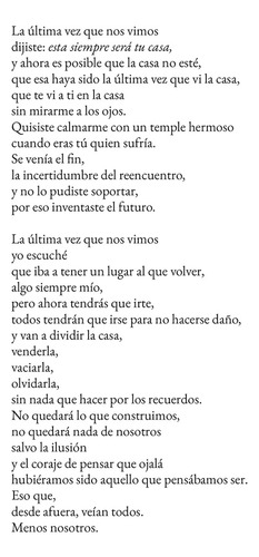 Siempre Sera Tu Casa
