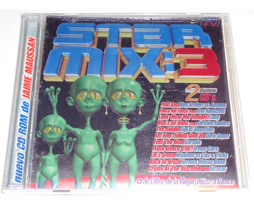 Star Mix 3, 2 Cd Dance Varios Bmg 2000