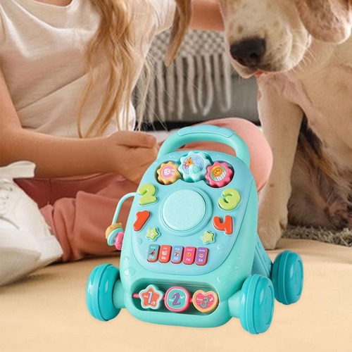 Juguete Para Empujar Para Bebés, Aprendizaje, 6-12 Verde