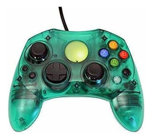 Reemplazo Del Controlador Para Xbox Original - Verde Transpa