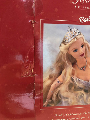 Barbie Felices Fiestas ( Happy Holidays) 2001 Mattel (Usado)