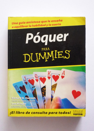 Poquer Para Dummies - Richard D. Harroch Y Lou Krieger