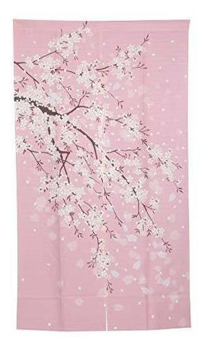 Cortina Japonesa Flores Cerezo -  59''x33.5''