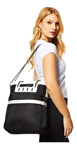 Bolsa Smart Explorer Fila Branco Lisa