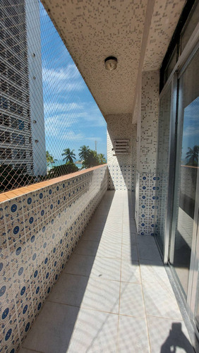Imagem 5 de 22 de Guarujá Pitangueiras - Calçadão Com Vista Mar E Garagem - Ap05941 - 69546879