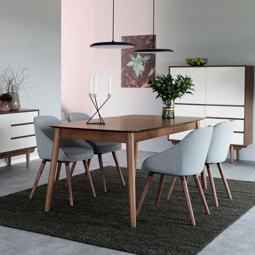 Mesa De Comedor Extensible Montreux Nogal Form