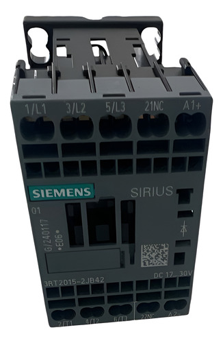 3rt2015-2jb42 Contactor De Potencia, Ac-3e/ac-3, Siemens