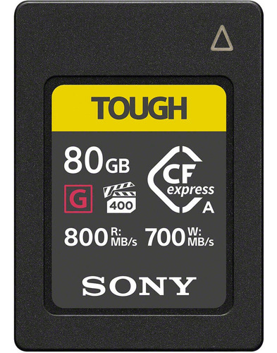 Cartão Cfexpress 80gb Sony Tough Typea Pcie3.0 / 800mb/s