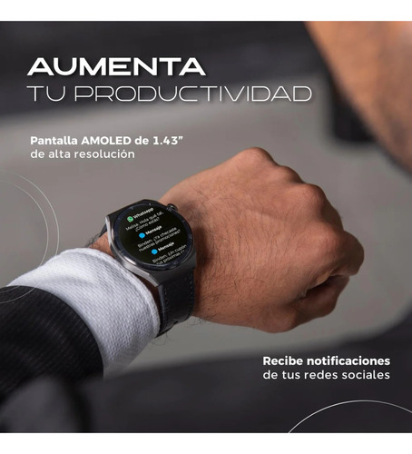 Smartwatch Era One Class Binden Amoled Con Asistente De Voz