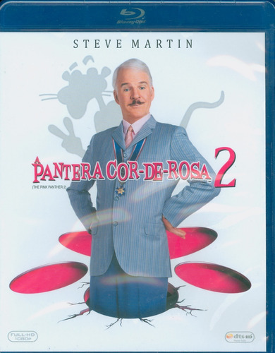 Blu-ray A Pantera Cor De Rosa 2 (lacrado)