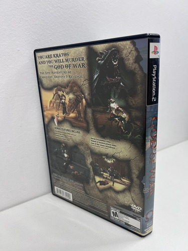 God Of War Ps2 Sony Playstation Jogo 100% Original Completo (Usado)