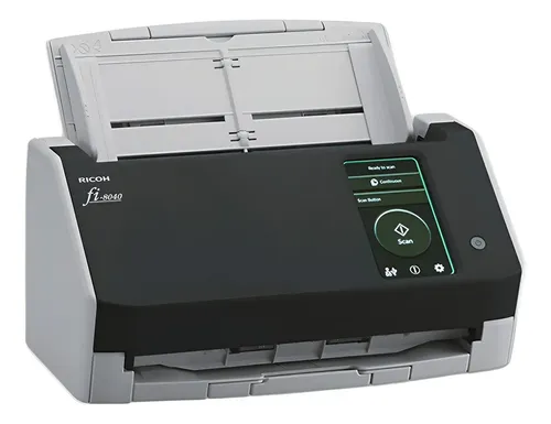 Scanner Fujitsu Ricoh Fi8040 Fi-8040 Duplex . Rede , Bivolt Cor