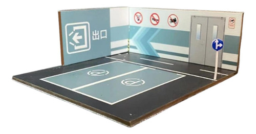 Estacionamiento A Escala 1:64, Construcción De Estilo B