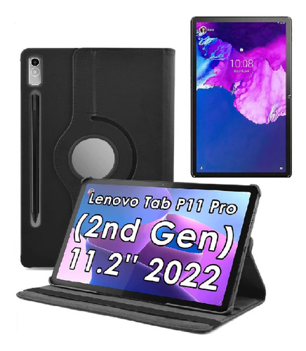 Cover 360° + Mica Glass 9h Para Lenovo P11 2da Gen Tb-350fu