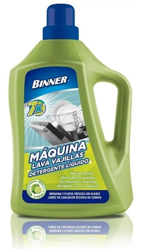 Lava Vajillas Binner Para Maquina 2000 Ml
