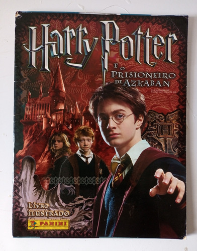 Álbum Figurinhas Harry Potter Prisioneiro De Azkaban - 2004 (Usado)