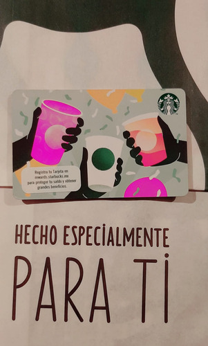 Starbucks Vaso Reusable San Valentin 710ml Mex2025 + Tarjeta
