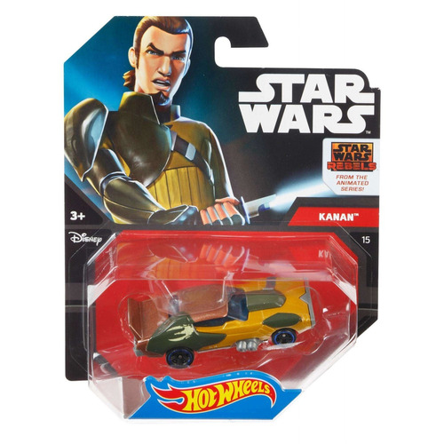 Hot Wheels De Star Wars Kanan Carácter Coche