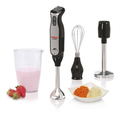 Imagen 2 de 7 de Mixer Liliana Supermix Ah730 Negro Y Plata 220v - 240v 800w