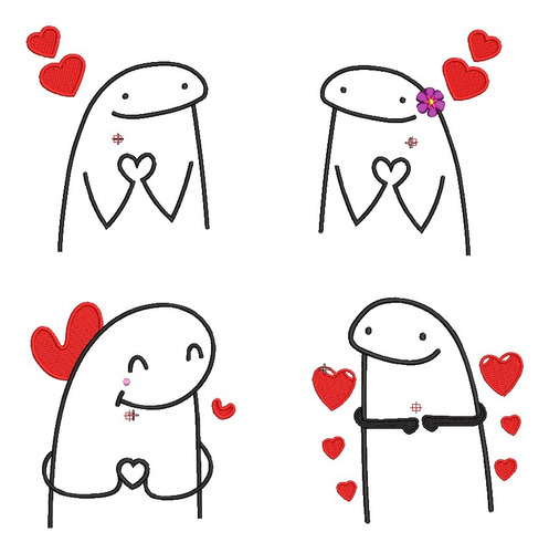 Matrices Maquina Bordadora Flork Enamorado Amor Love Corazon