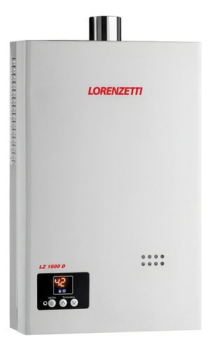 Aquecedor Gas Lorenzetti Digital Lz 1600d Gn 7412100