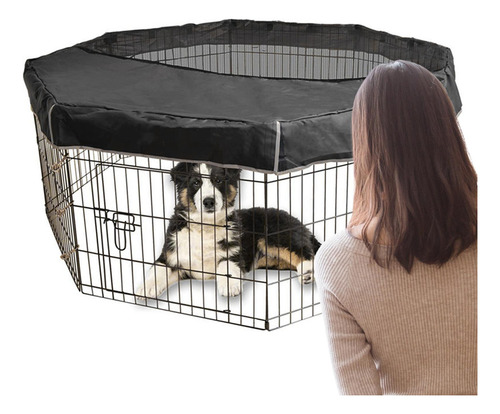 Cubierta Para Parque De Juegos Para Perros, 24 Pulgadas