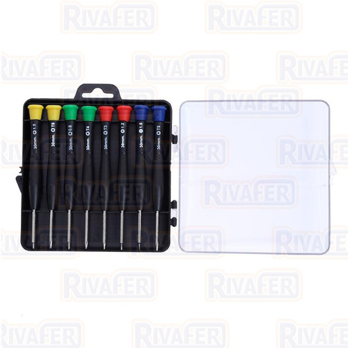 Imagen 5 de 10 de Kit Destornilladores Celulares Torx Imantados Electronica 8p