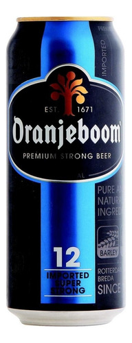 Cerveza Oranjeboom Super Strong 12° Lata  500ml Holanda