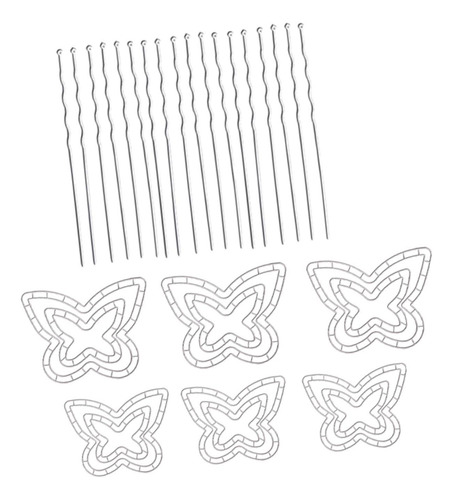 Marco Para Hacer Coronas Florales, Suministros 6x Mariposa