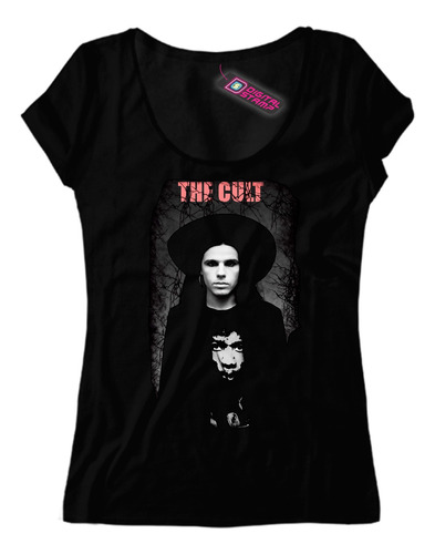 Remera Mujer The Cult Ian Astbury Jimi Hendrix Rap 5 Dtg