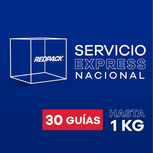 30 Guías Prepagadas Express Hasta 1 Kg