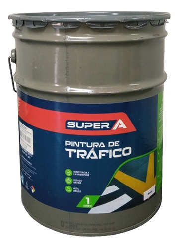 Pintura Trafico Demarcacion Reflectivo Blanco Cuñete 5 Gal